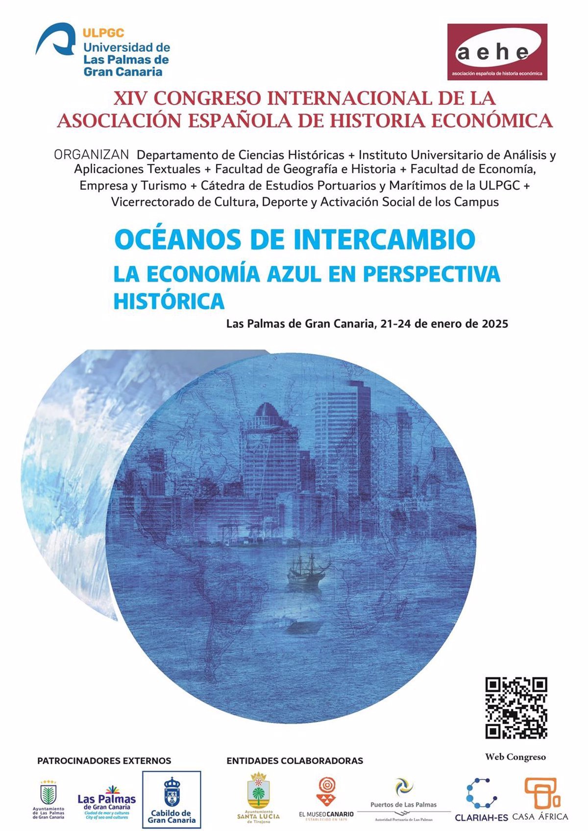 300 expertos en historia económica se reunirán en Las Palmas de Gran Canaria.