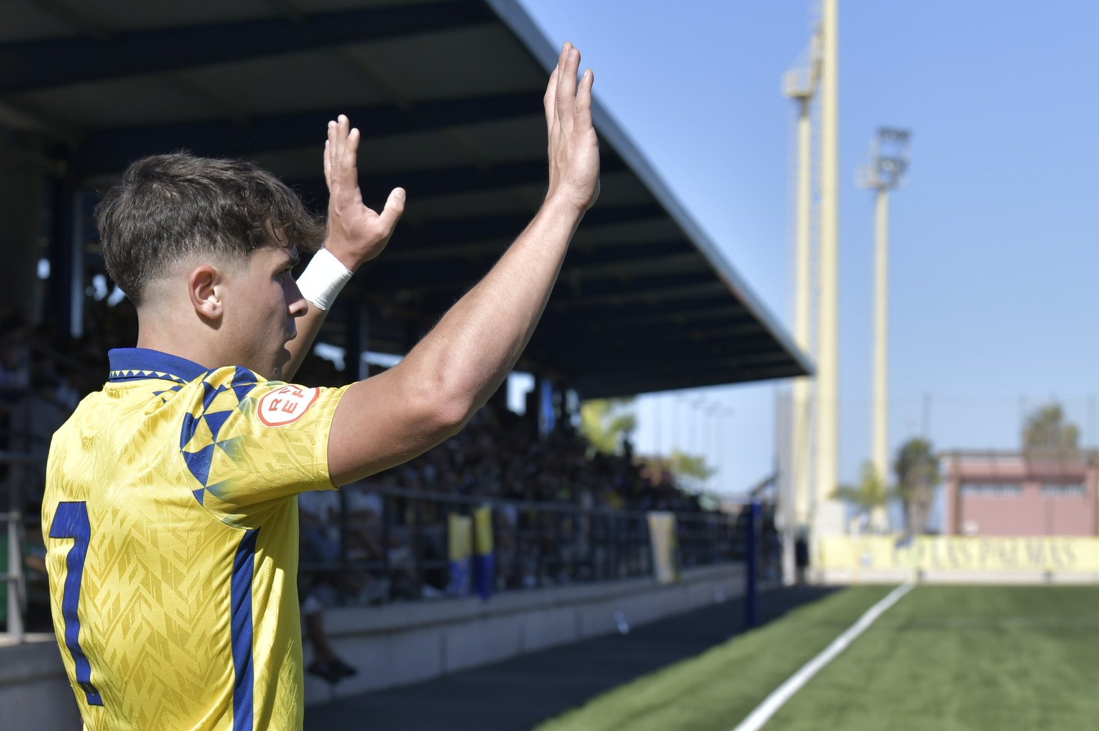 Arturo Rodríguez convocado con la selección nacional sub 19 del UD Las Palmas.