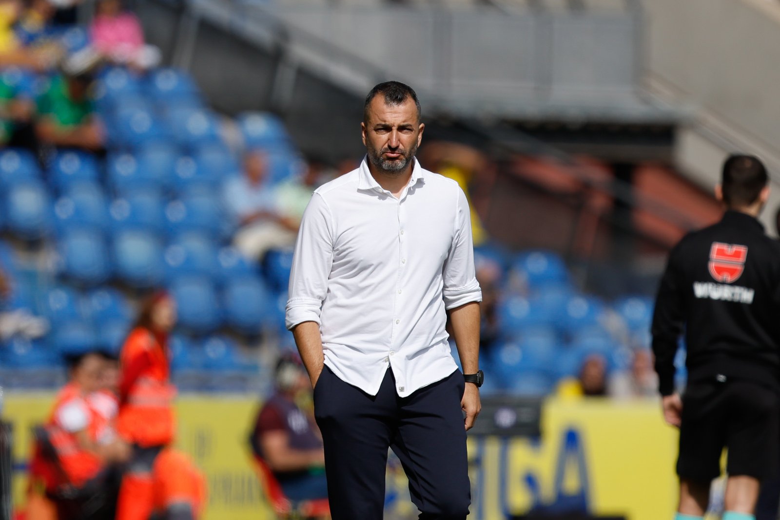Diego Martínez se siente orgulloso del equipo de UD Las Palmas.