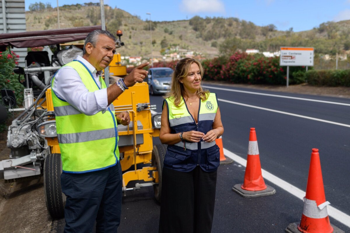 El Cabildo de Tenerife destina 5,1 millones de euros a la rehabilitación de carreteras