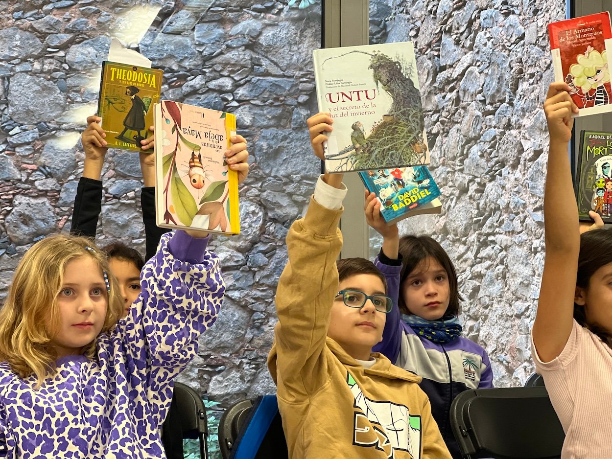 Final independiente de Las Pequeños Gigantes de la Lectura en la Biblioteca Municipal de Laguna