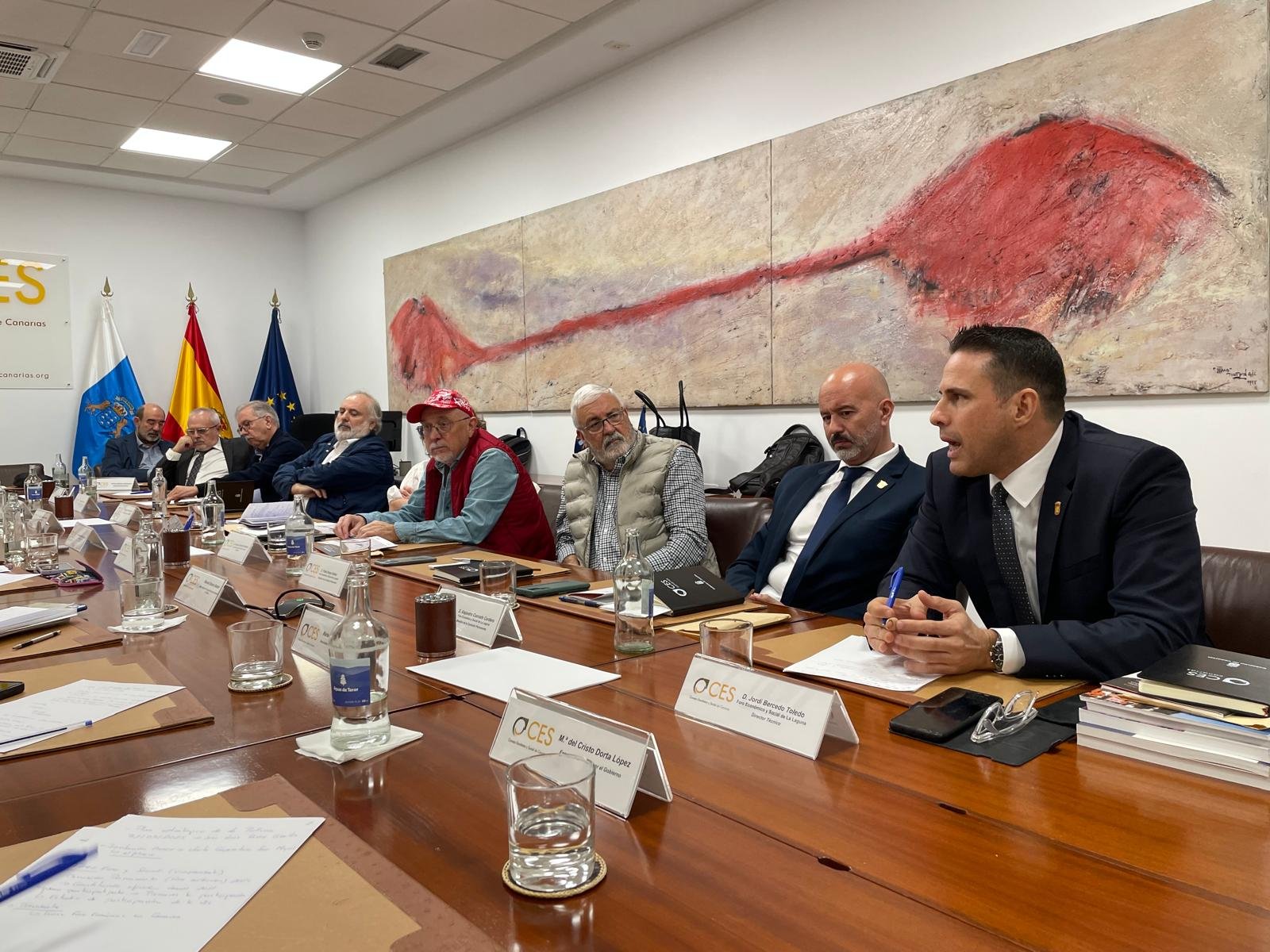 La FES de La Laguna en el Consejo Económico y Social de Canarias.