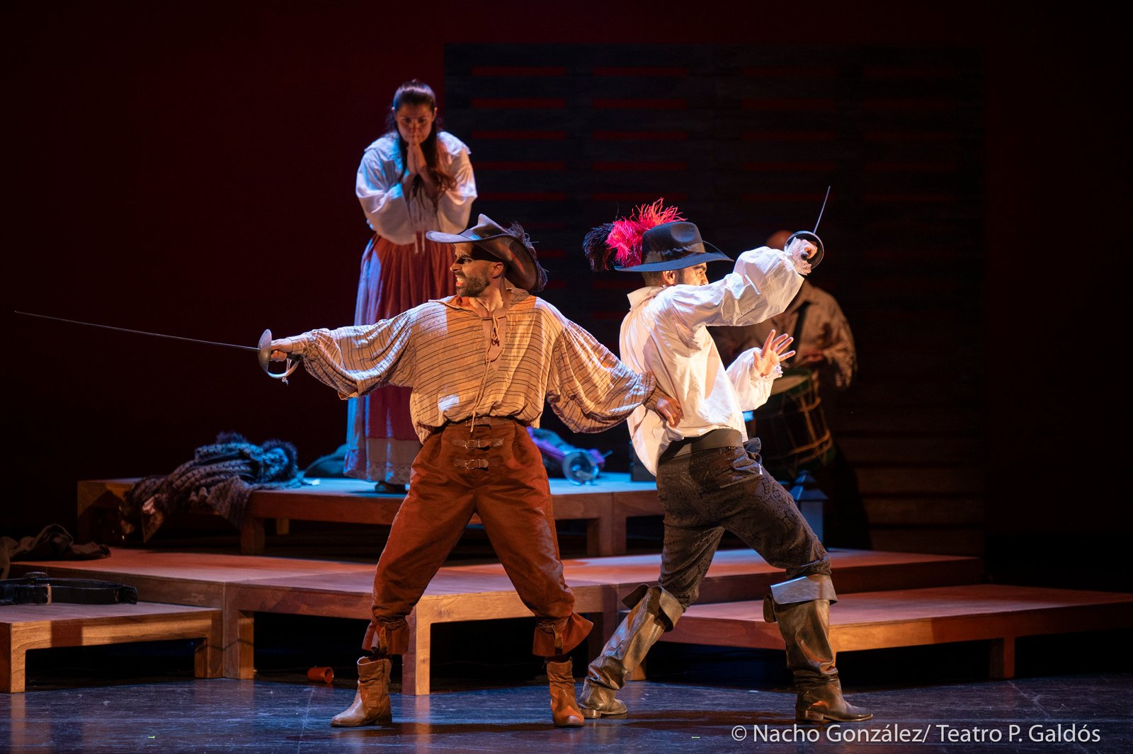 La compañía 2RC Teatro recrea las Islas Canarias del siglo XVI bajo la amenaza de los piratas en «Como chispa del cañón».