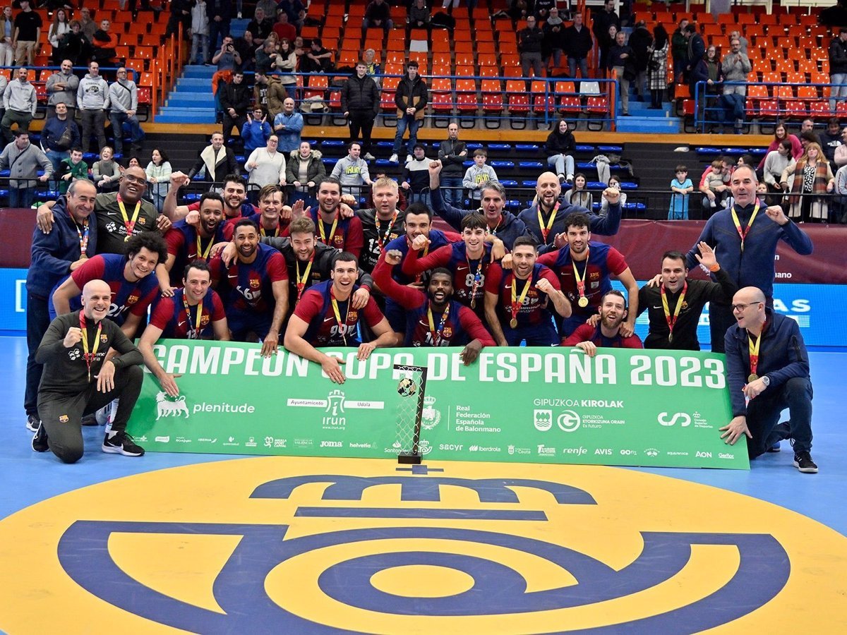 Semifinales de la Copa de España de balonmano: Barça-Bidasoa Irún y Bathco Torrelavega-Fraikin Granollers