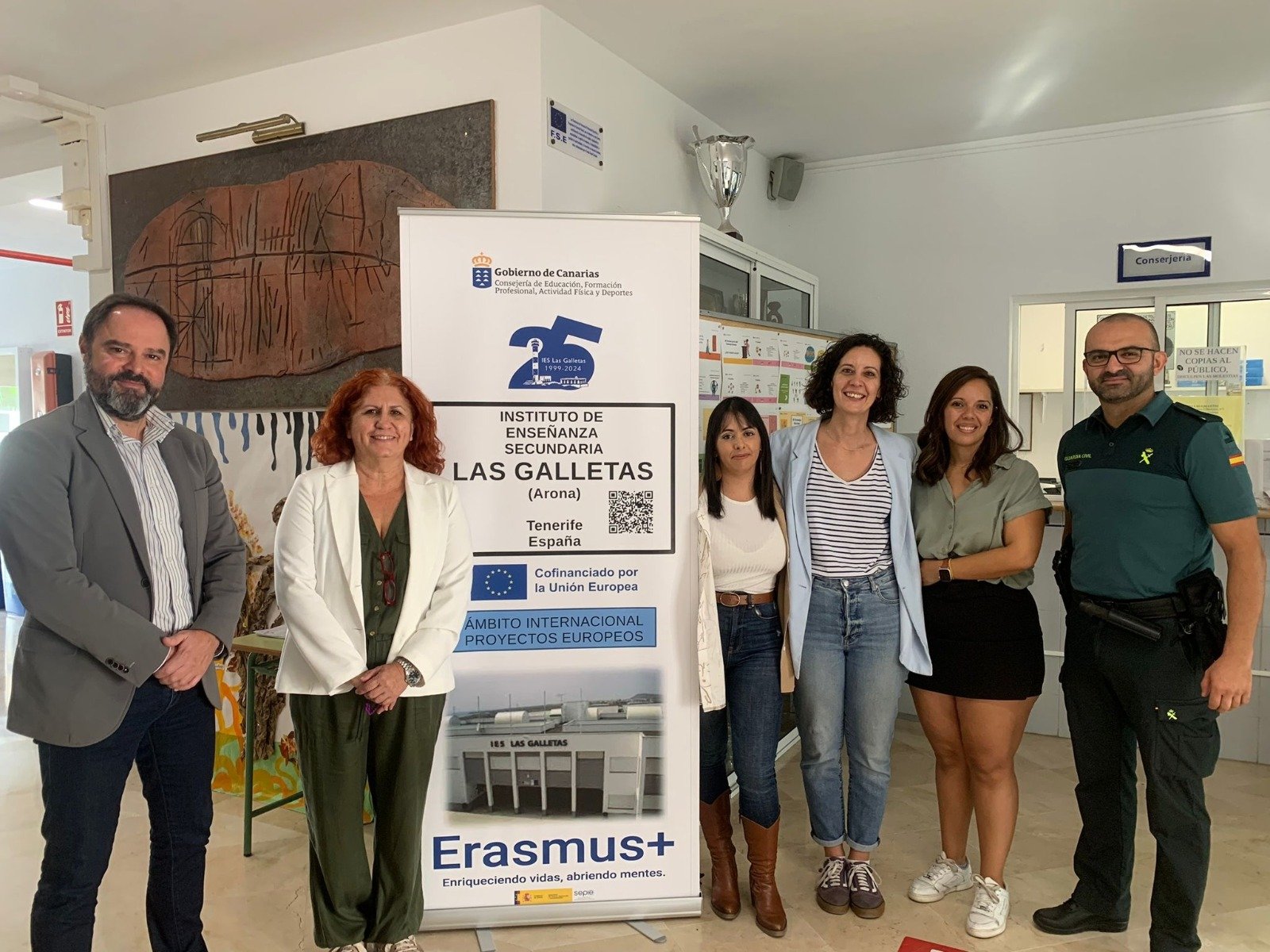 Alrededor de mil estudiantes participan en la semana de la coexistencia positiva en Arona