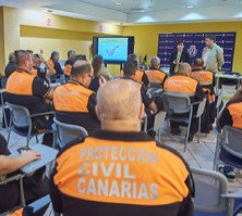 El Cabildo facilita certificado en transporte sanitario a voluntarios de Protección Civil en paro