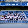 Escolares del CEIP Cabo Blanco en la vigésimo quinta sesión del proyecto CD Tenerife: Seña de identidad