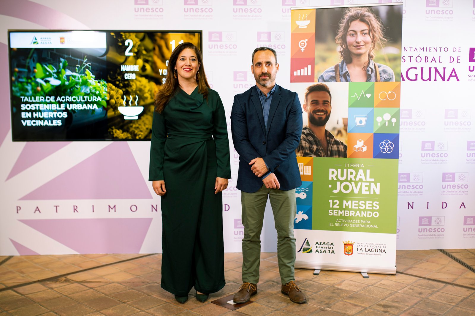 Promoción del alivio generacional en feria rural juvenil