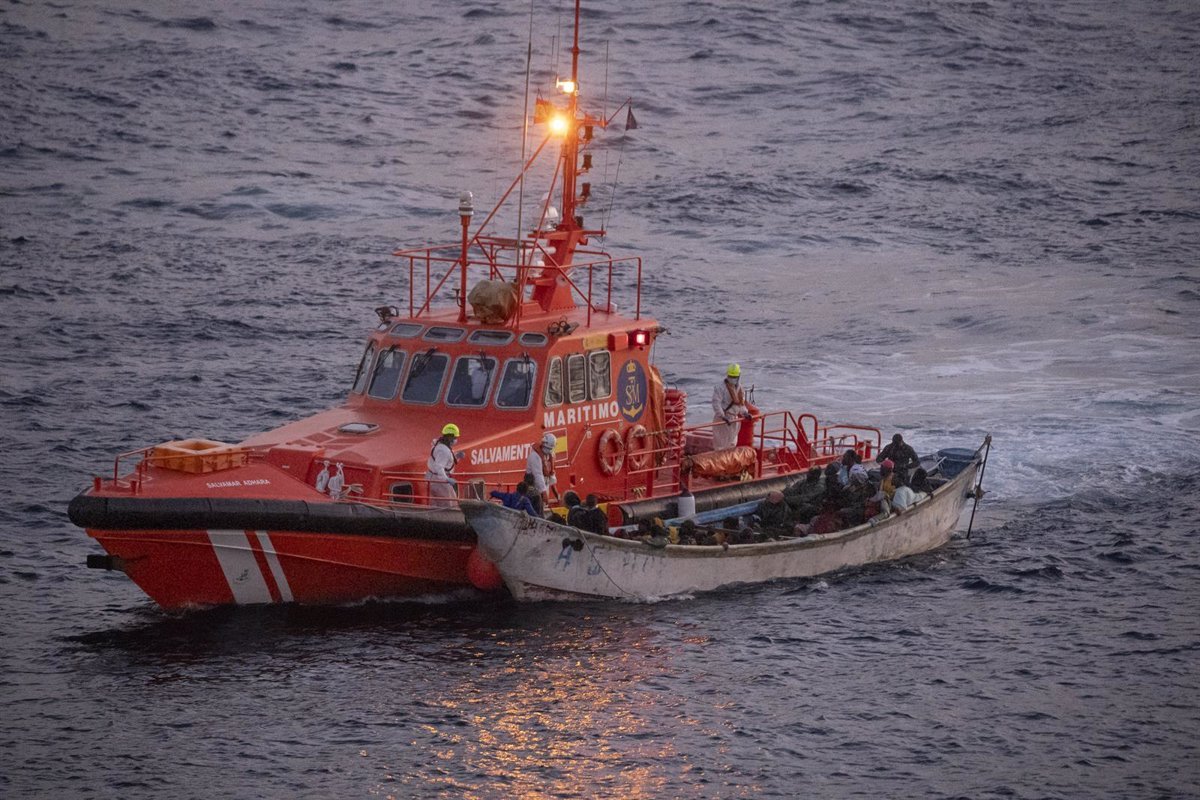 Rescate marítimo: salvar migrantes en Cayuco al sur de Tenerife