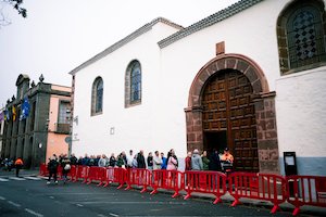 Visita masiva a la ‘Siervita’ en La Laguna por su 294 aniversario de fallecimiento