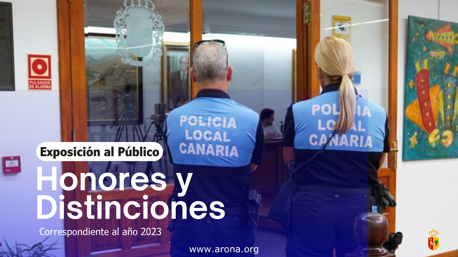 Exposición pública del expediente para otorgamiento de Honores y Distinciones en Arona