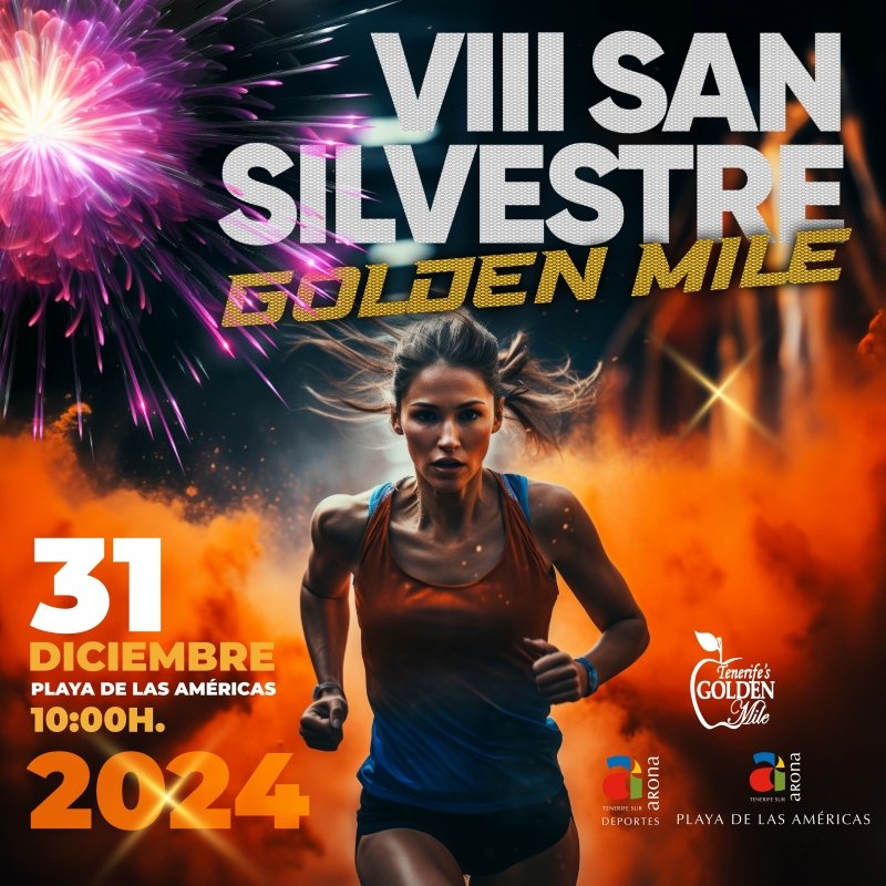 La inscripción para la VIII edición de la San Silvestre Golden Mile de Playa de Las Américas ya está abierta. Los interesados pueden inscribirse desde el 16 de octubre hasta el 27 de diciembre de 2024 en www.gesportcanarias.com. La carrera se llevará a cabo el próximo 31 de diciembre a las 10:00 horas en la icónica Milla de Oro de Playa de Las Américas. 

El recorrido de 5 kilómetros está homologado por la Real Federación Española de Atletismo y atraviesa una de las zonas más emblemáticas del sur de Tenerife. Además, este año se incluirán pruebas infantiles para fomentar la participación de los más pequeños.

La San Silvestre Golden Mile no solo es una carrera para adultos, sino también una fiesta deportiva y familiar que promueve la vida activa y saludable en un entorno festivo. Cada año, cientos de corredores se unen a esta iniciativa, convirtiendo el último día del año en una celebración del deporte.