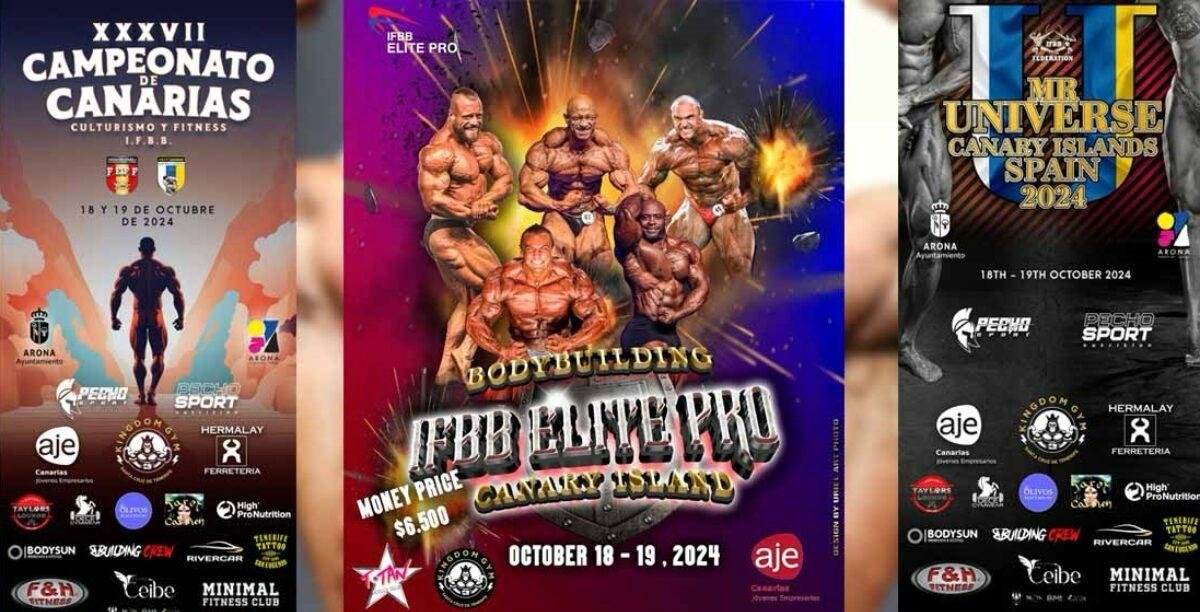 Arona mostrará su fuerza este sábado con tres campeonatos de culturismo de alcance internacional

Playa de Las Américas será sede del II Campeonato Mr Universe Canary Islands, el IFBB Elite Pro y el XXXVII Campeonato de Canarias de Culturismo y Fitness.

Este sábado 19 de octubre, Playa de Las Américas acogerá tres competiciones destacadas de culturismo que convertirán al municipio en un punto de atención internacional para los amantes de este deporte: el II Campeonato Mr Universe Canary Islands, la competición profesional IFBB Élite Pro y el XXXVII Campeonato de Canarias de Culturismo y Fitness.

Este evento de culturismo está organizado por los aroneros José Domingo González y Raquel Alayón bajo el auspicio de la Federación Internacional de Bodybuilding (IFBB) y el patrocinio del Patronato de Turismo del Ayuntamiento de Arona, dirigido por Dácil León.

El evento se llevará a cabo en el Auditorio del Hotel Cleopatra Palace – Pirámide de Arona (Playa de Las Américas) comenzando a las 9:00 horas con el XXXVII Campeonato de Canarias de Culturismo y Fitness. Seguirá a las 15:00 horas con el Campeonato Mr Universe Canary Islands. Como punto culminante, ese mismo día se realizará la categoría profesional IFBB Elite Pro, en la que se repartirán 6.000 euros en premios entre los ganadores.

En el evento se reunirán culturistas de países como Brasil, Venezuela, Estonia, República Checa, Austria, Finlandia, Portugal, Eslovaquia, Alemania, Francia e Italia, entre otros, además de representantes de numerosas provincias españolas.

En las diferentes categorías de la primera edición de este evento que se llevó a cabo en Arona en 2023 participaron más de 100 atletas españoles e internacionales. La previsión de la organización es que esta cifra aumente en 2024 debido al éxito obtenido el año pasado.