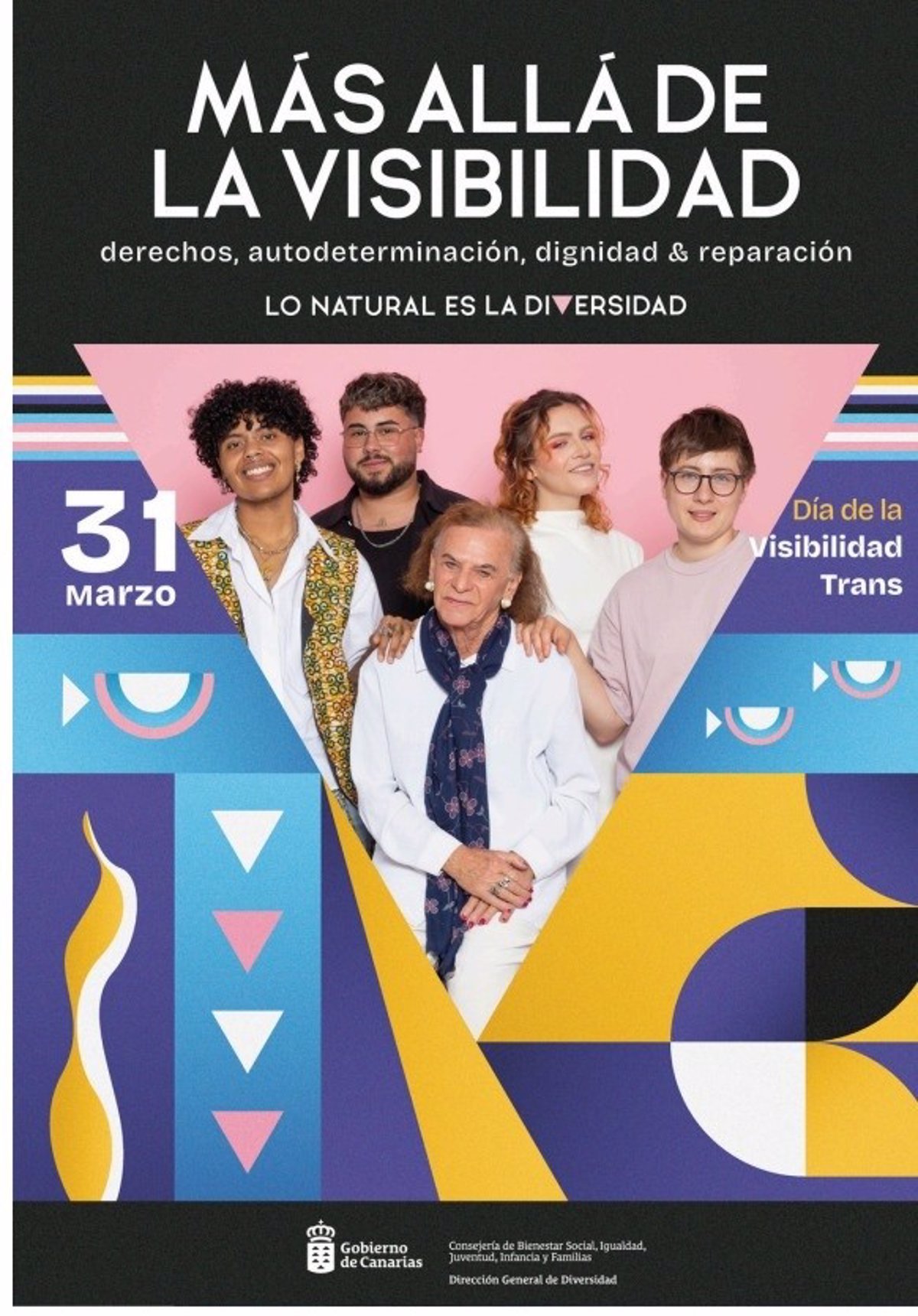 Canarias defiende derechos trans con campaña ‘Día de la visibilidad’