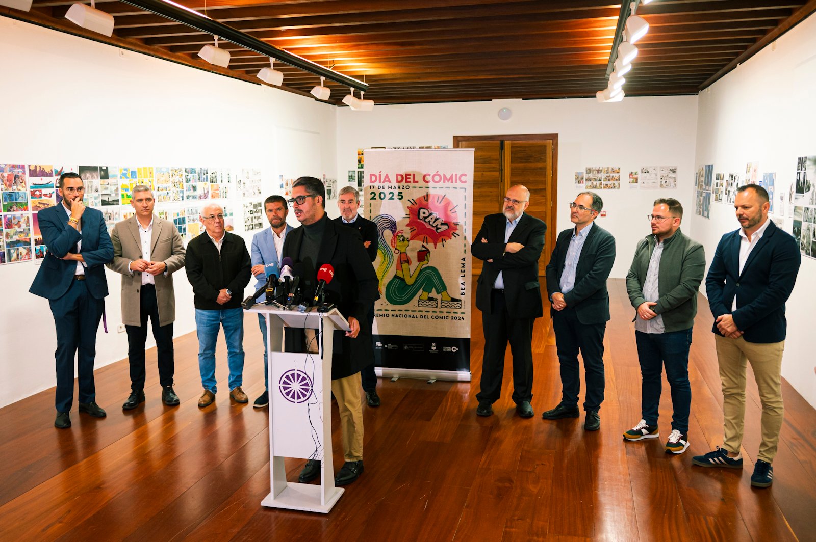Dos exposiciones sobre migración en el mundo del cómic en La Laguna.