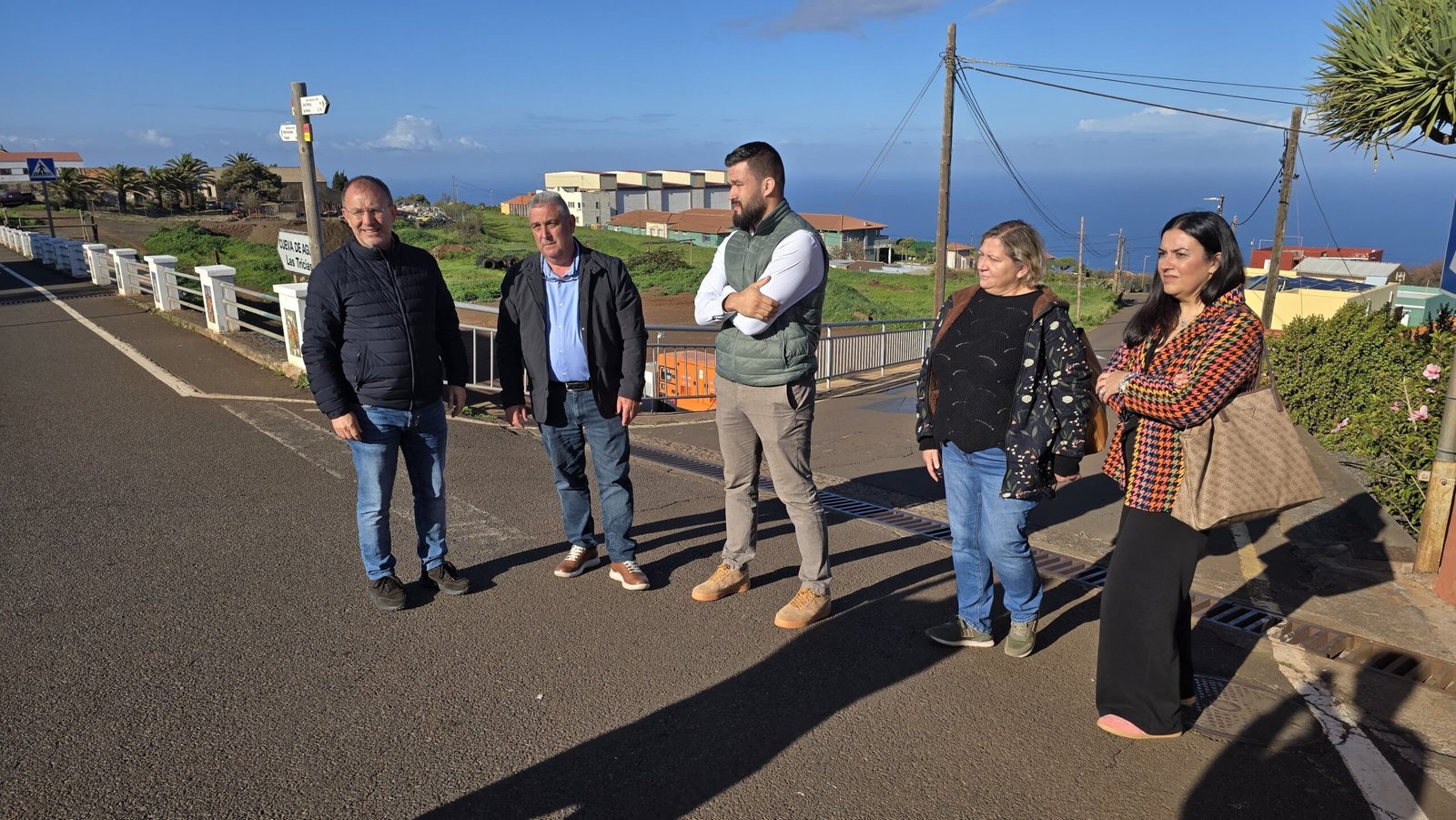 El Cabildo de La Palma mejora la Calle Díaz y Suárez en Garafía