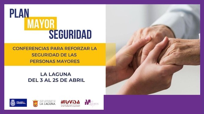 La Laguna y Policía Nacional refuerzan la autoprotección de personas mayores