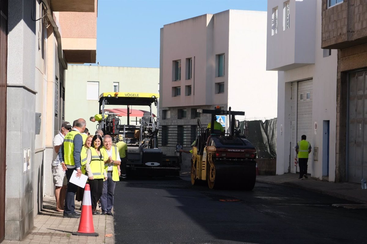 Las Palmas de Gran Canaria regulará el tráfico para repavimentar