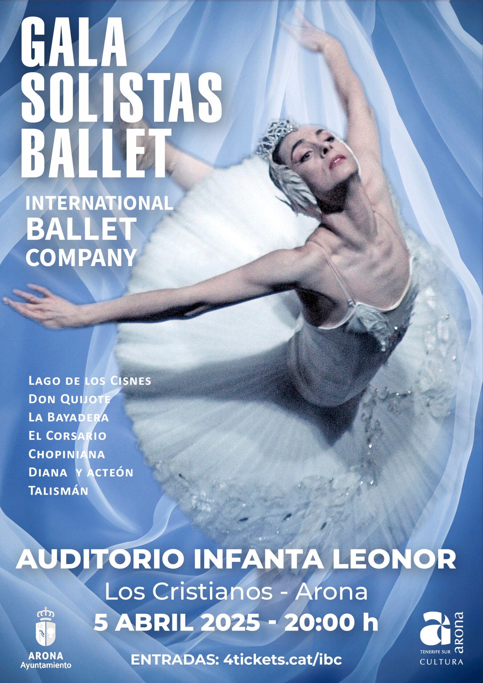 La Gala de Solistas de la Danza Clásica presenta artistas de ballet de renombre mundial.