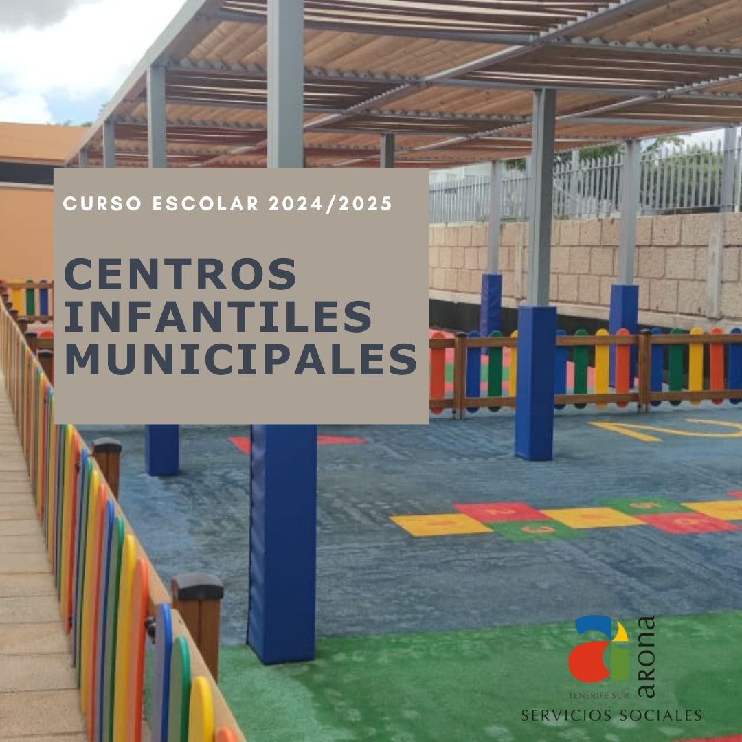 Apertura de plazo extraordinario para Centros Infantiles Municipales de Arona