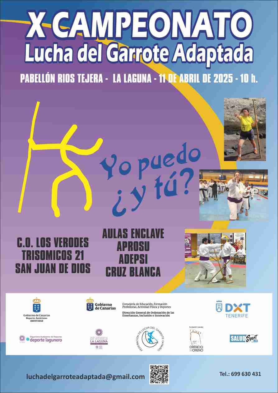 Celebrando la décima edición del Campeonato de Lucha del Garrote Adaptada