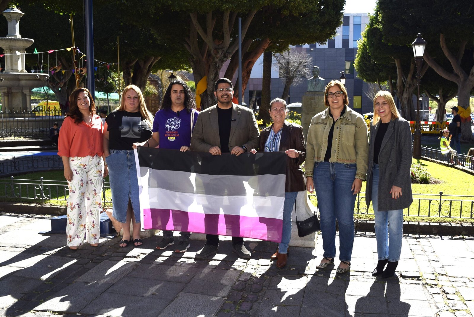 Conmemoración del Día de la Visibilidad Asexual en La Laguna