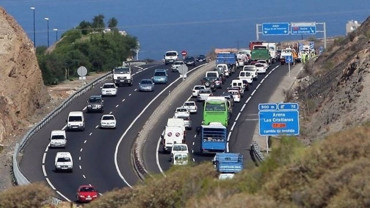 Cortes nocturnos en TF-1 para obras del tercer carril