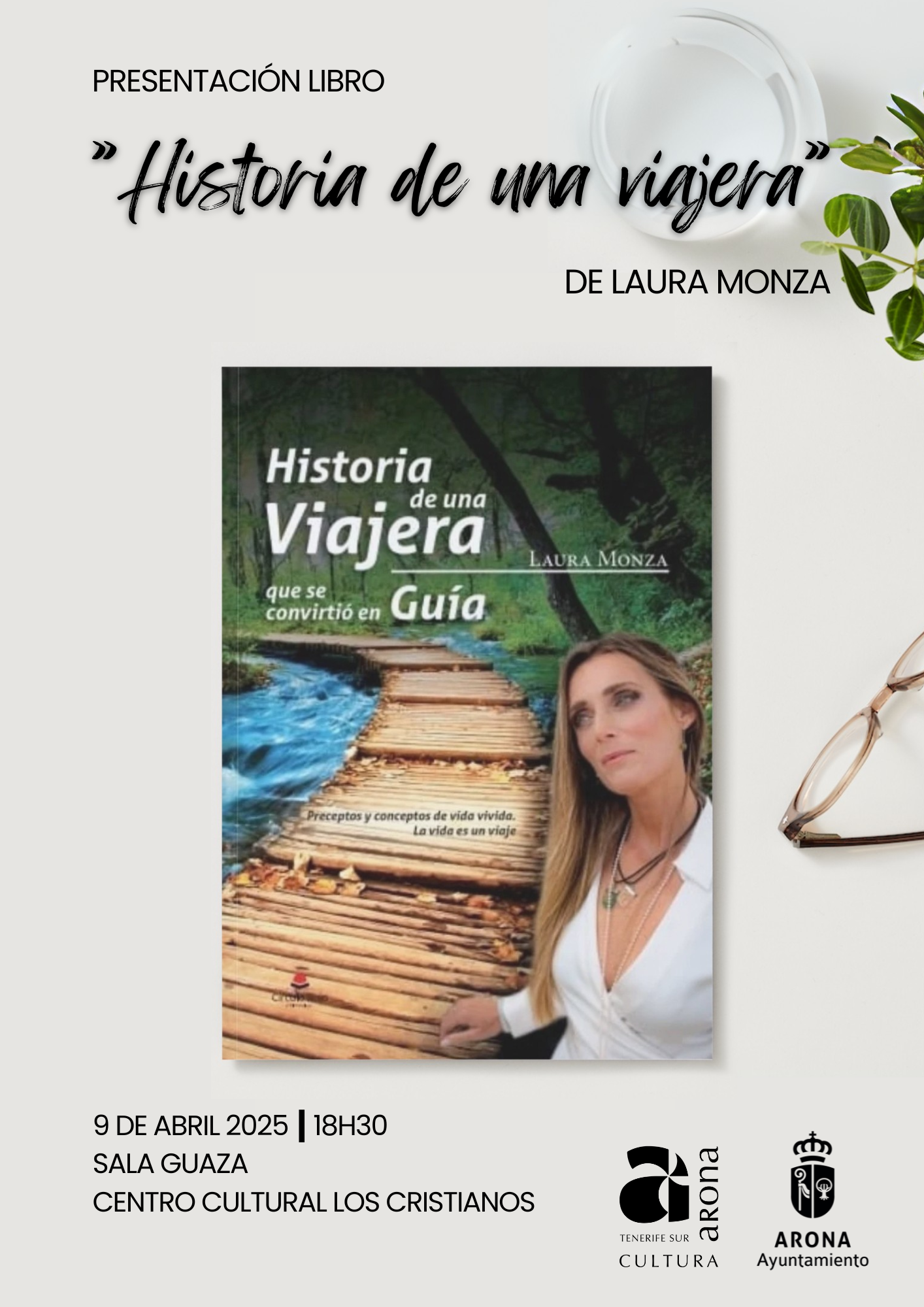 Doble presentación literaria en el Centro Cultural de Los Cristianos con motivo del Mes del libro en Arona
Laura Monza presenta este miércoles ‘Historia de una viajera que se convirtió en Guía’ y el jueves lo hará Ernesto García Machín con su obra ‘Desde Tinajo a Cuba de Ruperto Machín Duque, la muerte tras el sombrero’.
En el Mes del Libro, el Patronato Municipal de Cultura del Ayuntamiento de Arona tiene una doble cita esta semana con la presentación de ‘Historia de una viajera que se convirtió en Guía’ de Laura Monza en un acto que tendrá lugar este miércoles, 9 de abril, en el Centro Cultural de Los Cristianos a partir de las 18:30 horas con entrada libre hasta completar el aforo. Un día más tarde en el mismo escenario y horario, el Patronato de Cultura y la Concejalía de Patrimonio Histórico del Ayuntamiento de Arona presentan ‘Desde Tinajo a Cuba de Ruperto Machín Duque, la muerte tras el sombrero’, de Ernesto García Machín.
Laura Monza nació en Tradate, en provincia de Varese, Italia, en 1975. Durante años ha trabajado en la relación de ayuda como Mental Trainer, Life Coach, Mentor y experta en psicología aplicada e hipnosis para el bienestar. Ha creado su método personal que se basa en la sinergia entre las técnicas de la hipnosis y de la visualización. Monza presenta esta obra de crecimiento personal que, a través de 23 pasajes introspectivos, busca transmitir esperanza y fomentar la creencia en uno mismo. El libro se propone como una guía para la autoconciencia y una vida consciente, ofreciendo reflexiones para comprenderse mejor y transformar las propias sombras en talentos.
Por su parte, ‘Desde Tinajo a Cuba: La muerte tras el sombrero’ es una obra de investigación rescata la trágica historia del poeta repentista lanzaroteño Ruperto Machín Duque, quien en 1941 fue asesinado en Cuba a raíz de una ‘fotutera’ (cencerrada de crítica social). El libro profundiza en los hechos que rodearon este suceso en la finca El Ingenito, Cabaiguán, y explora el impacto en sus descendientes, conectando familias en Canarias, Cuba y Chile. A través de este testimonio, la obra revive el pasado para comprender cómo la fuerza de la tradición pudo influir en un destino fatal.
La investigación ha sido llevada a cabo por Ernesto García Machín, investigador y poeta cubano con experiencia como profesor, periodista, director de programas de radio y realizador de sonidos; y cuenta con la colaboración de Marlene E. García Pérez, escritora, editora e investigadora que tiene publicados más de 40 libros de narrativa e investigación en Cuba, España, Portugal, Reino Unido y Canadá. El libro ganador del Segundo Premio Nacional de Testimonio en el Coloquio Historiográfico Canario 2011 ofrece una conmovedora mirada sobre la vida de Ruperto y su trágica muerte.