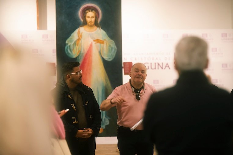 Exposición de arte sacro de Miguel Rocha en la ermita de San Miguel