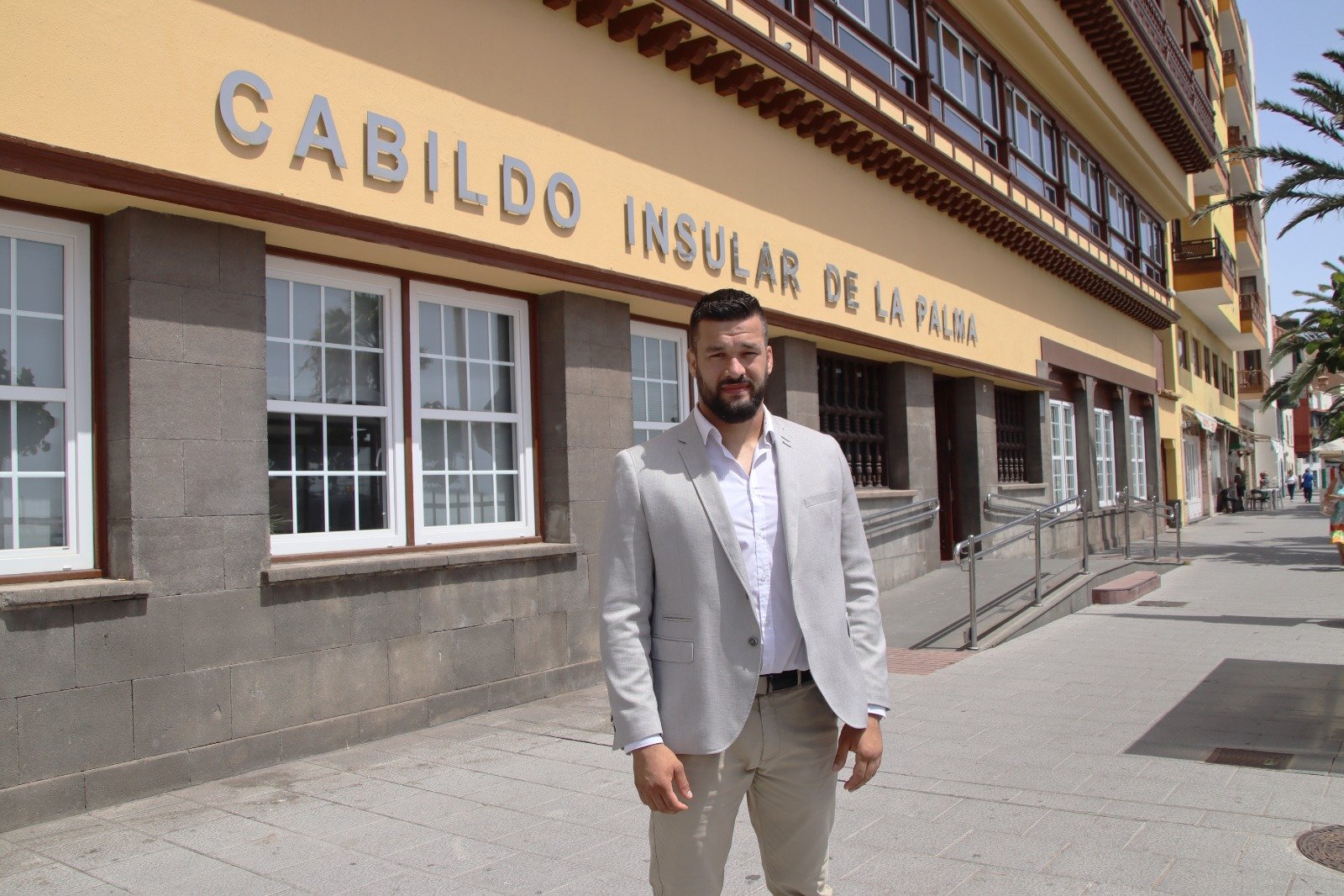 Impulso del Cabildo para nuevo paseo peatonal en Breña Alta