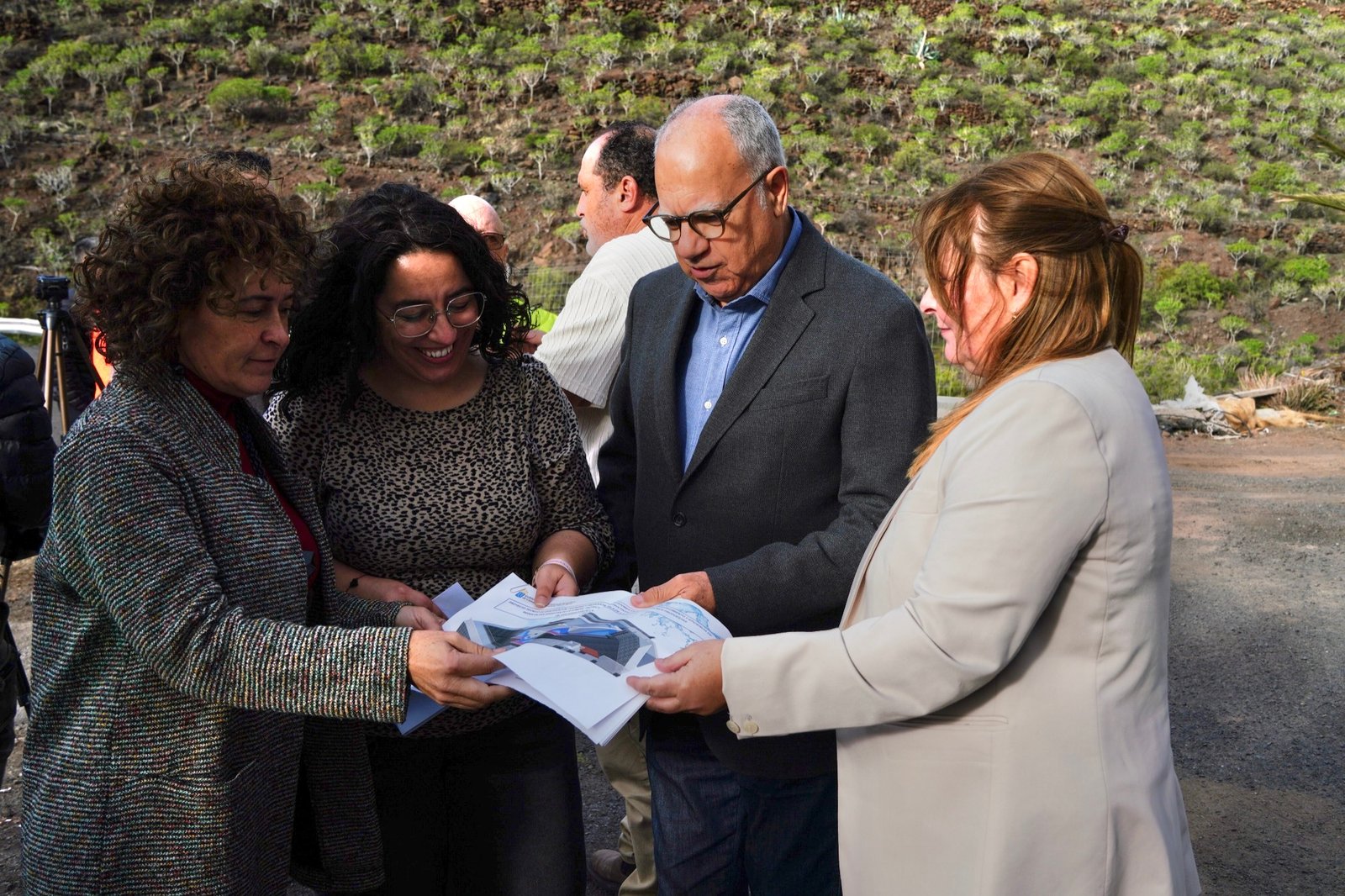 Imagen de El Cabildo inicia los trabajos de construcción del nuevo depósito de aguas de Las Galanas