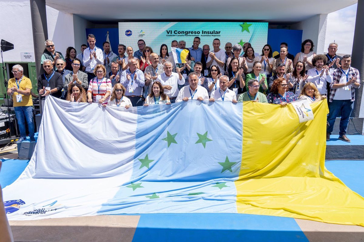 Mario Cabrera reelegido secretario insular de Asamblea Majorera-Coalición Canaria.