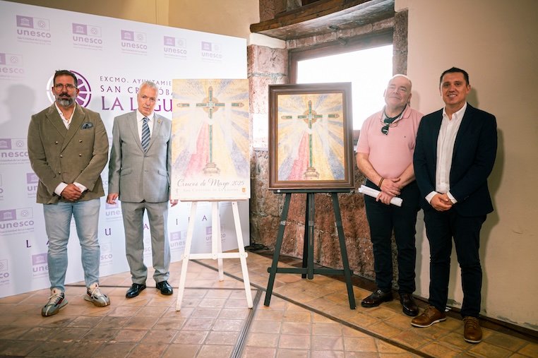 Presentado el cartel de las Cruces de Mayo en La Laguna