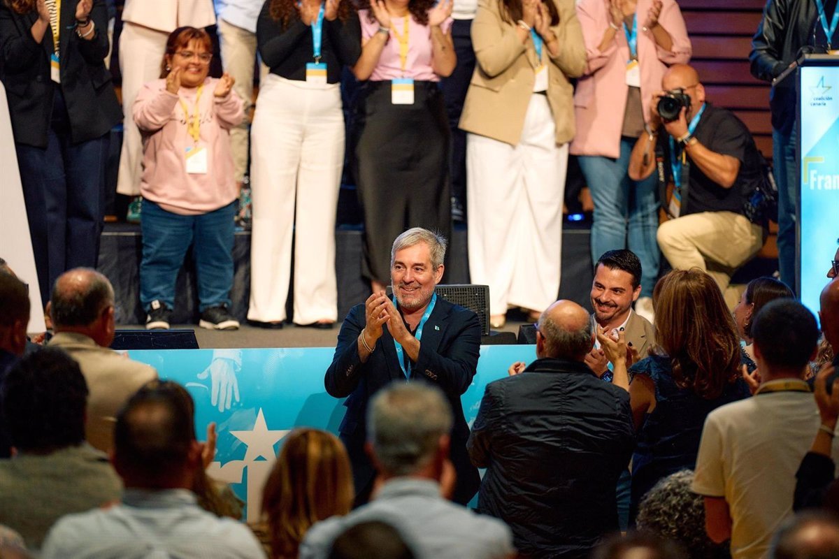 Reelección de Fernando Clavijo como secretario nacional de CC con amplio respaldo