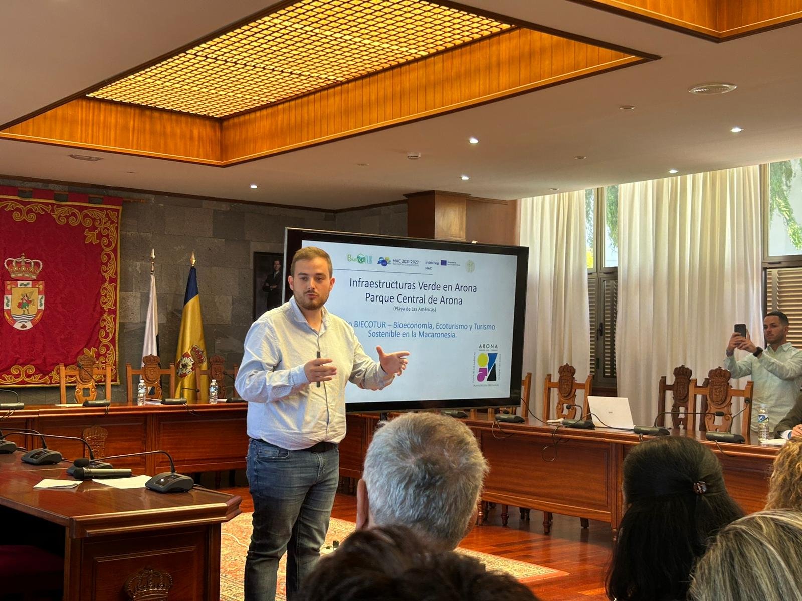 Arona participa en las Jornadas BIO ECO-TUR 2 con el Parque Central