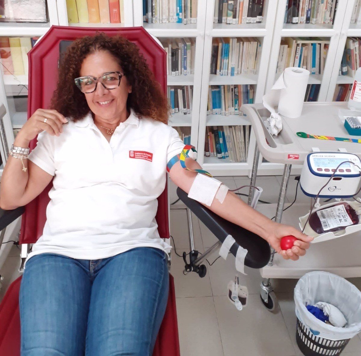 El Servicio Canario de la Salud promueve la donación de sangre antes del puente por el Día de Canarias.