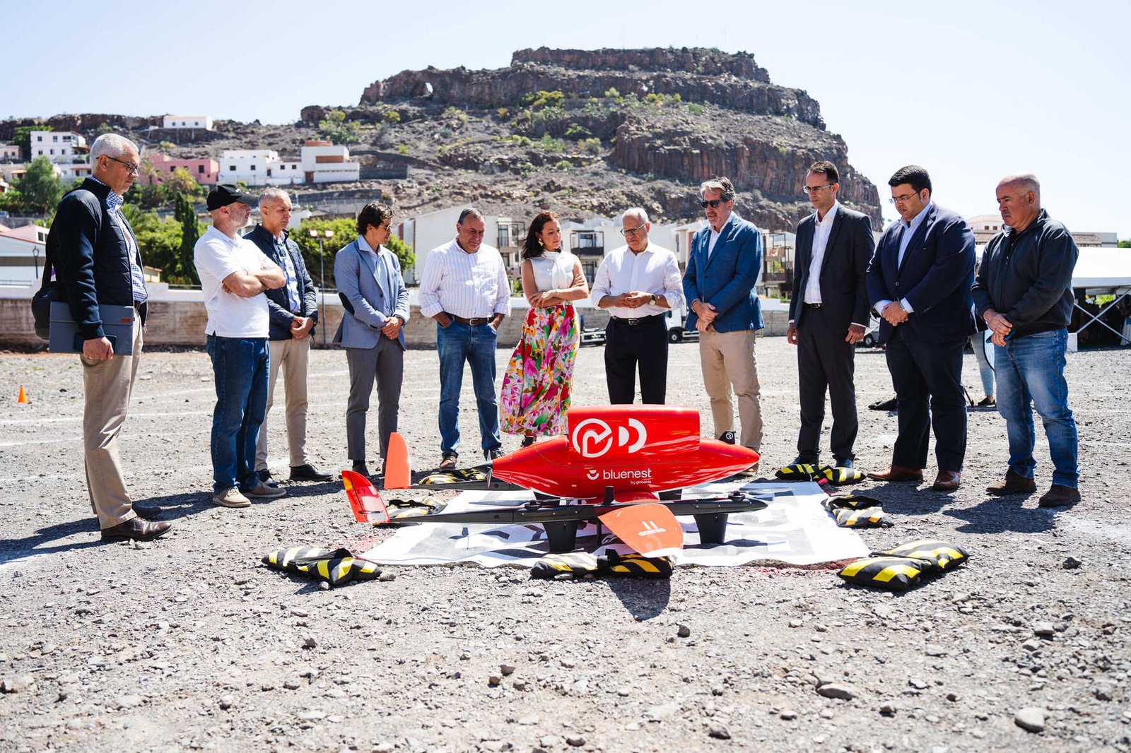 La Gomera inicia proyecto piloto de transporte de pruebas médicas con drones