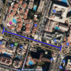 Mapa Aviso de Tráfico en la Av. Santiago Puig con motivo de pintura vial