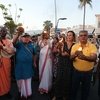 Playa de las Américas se transforma con el Ratha Yatra 2024