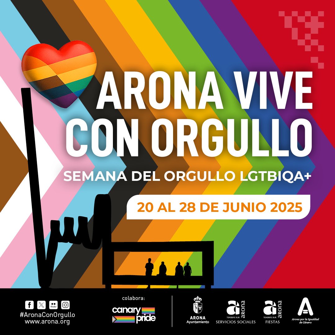 Arona promueve la diversidad y el orgullo con una semana llena de cultura y visibilidad.