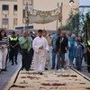 Arona se llenará de alfombras tradicionales para la celebración del Corpus Christi