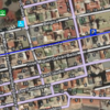 Mapa Aviso de Tráfico en la Calle Venezuela en Las Galletas por trabajos de pintura vial
