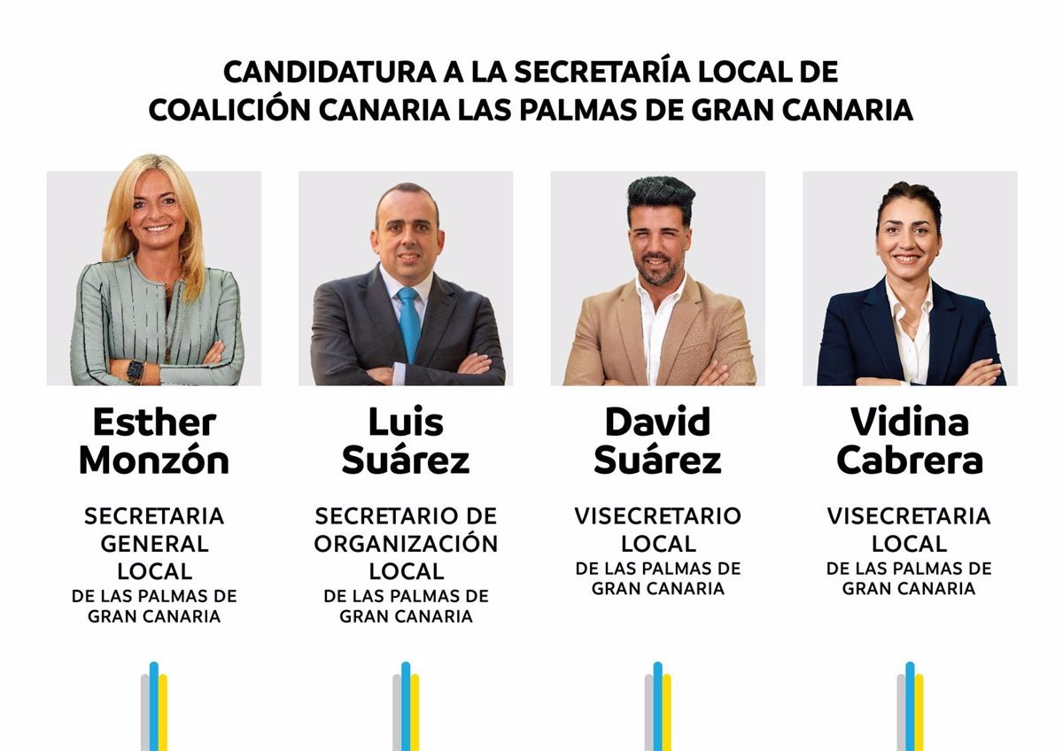 Esther Monzón se presenta a Secretaría general de CC en Las Palmas de Gran Canaria