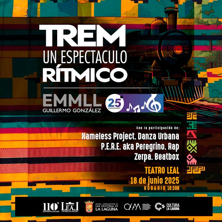 La Escuela Municipal de Música estrena ‘TREM’, fusión de percusión y cultura urbana