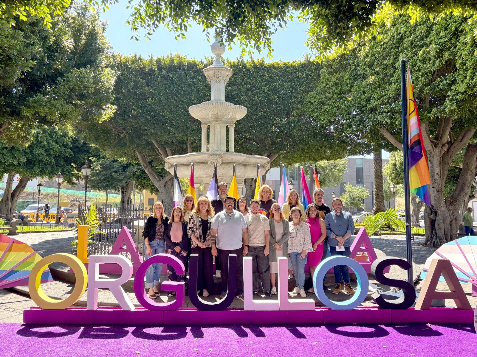 La Laguna celebra el Orgullo LGBTIQA+ en la plaza del Adelantado
