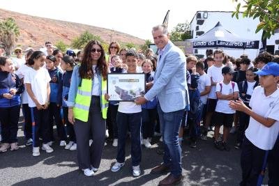 Lanzarote cierra la edición 2024/2025 del Bosque Ecopilas con reforestación en Casa Peraza.
