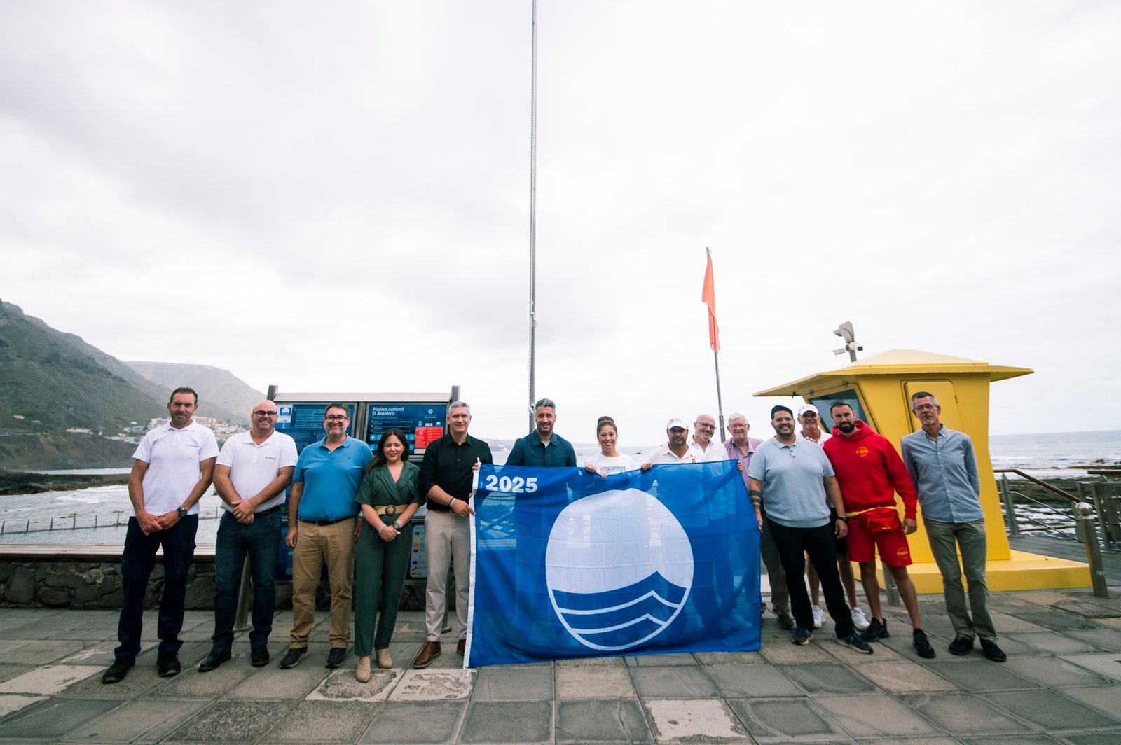 Tres nuevas banderas azules en piscinas naturales de La Laguna