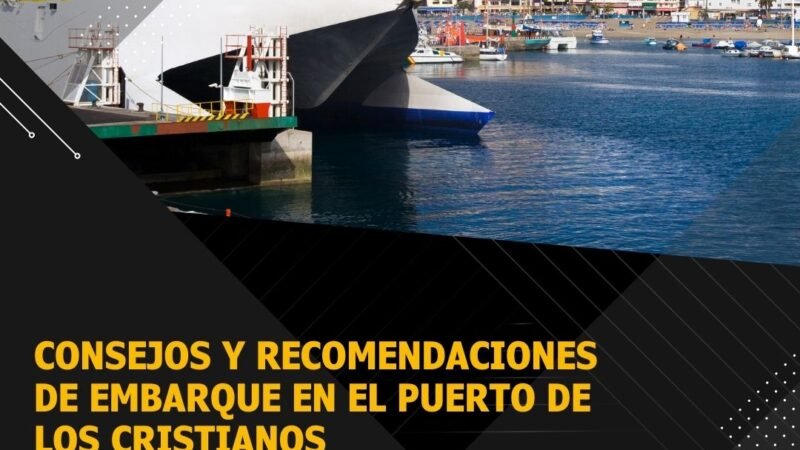 El Ayuntamiento de Arona recomienda seguir estos consejos y recomendaciones para embarcar en el Puerto de Los Cristianos.

La hora límite para embarcar es de 30 minutos para pasajeros sin vehículo y 60 minutos para los que viajan con vehículo. La emisión de billetes debe realizarse 15 minutos antes de la salida del barco, de lo contrario la naviera no se hará responsable de la no aceptación del pasajero o vehículo.

Es necesario contar con la documentación de identidad original y vigente (DNI, pasaporte, NIE) para embarcar, incluyendo los menores que deben presentar su DNI, pasaporte o libro de familia. Los menores de 14 años deben viajar acompañados y en caso de no ser sus padres o tutor legal, se requerirá el consentimiento por escrito.

En las rutas interinsulares Canarias se puede embarcar directamente con el DNI o pasaporte, sin necesidad de pasar por ventanilla. Evita esperas presentando solo tu documento de identidad al personal de la naviera para realizar el check-in.

Asegúrate de que tu documento de identidad esté en buen estado para una correcta lectura en el embarque. ¡Sigue estos consejos y disfruta de un embarque sin complicaciones en el Puerto de Los Cristianos!