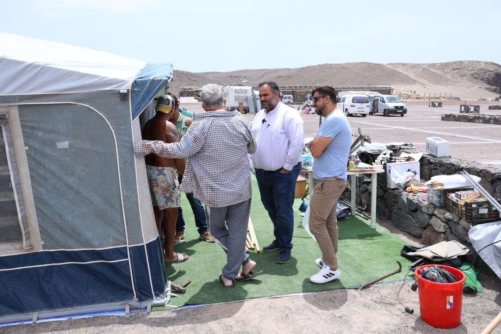 Apertura del Área de Acampada de Papagayo en Lanzarote
