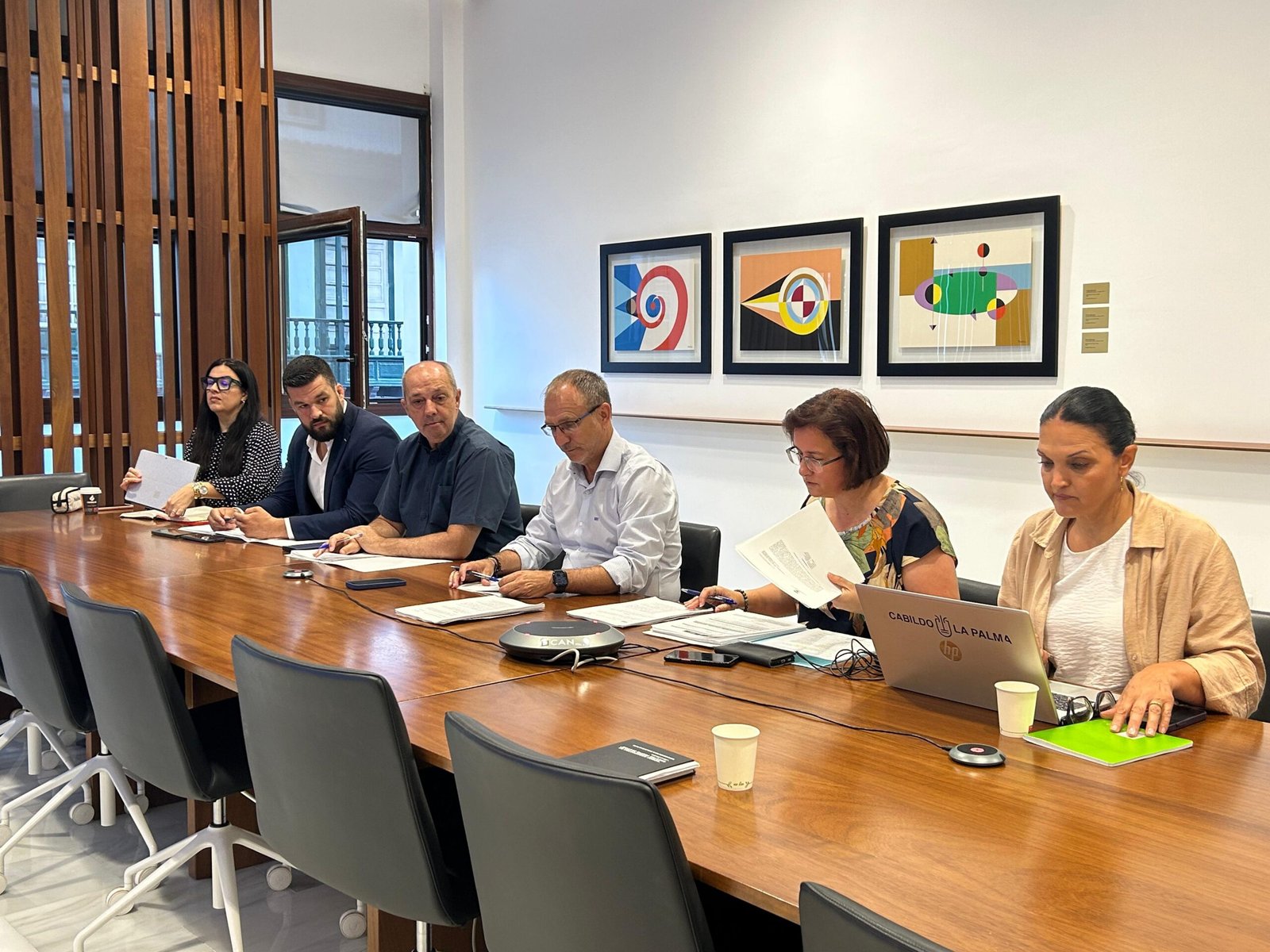 Avances en la recuperación de Puerto Naos tras erupción del volcán Tajogaite